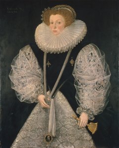 Mary Cornwallis, ca. 1580-85 (olie på panel)