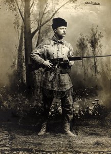 Theodore Roosevelt i buckskin, Dakota Teritory ca. 1885 (s/h foto)