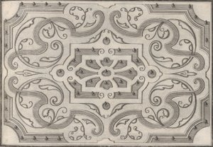 Gartten blomsterbede, 1697-1705. af George Hätzl