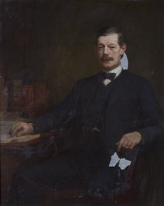 Portræt af Sir George E. Carter af George Hall Neale