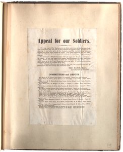 Appel for vores soldater, Ohio [i scrapbog], ca. 1861-1865 af George Hatch