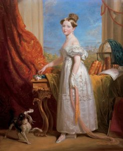 Portræt af prinsesse Victoria af George Hayter