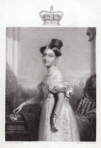 Dronning Victoria i en alder af 18