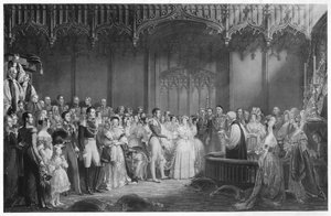Dronning Victorias og Prins Alberts ægteskab, c1840, 1911