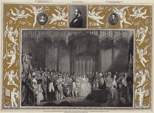 Ægteskabet mellem dronning Victoria og prins Albert af Sachsen-Coburg og Gotha i St James