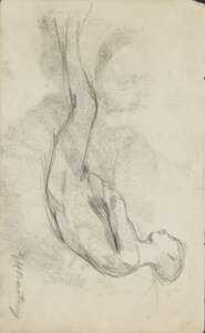 Ligger nøgen af George Hendrik Breitner (signed by artist)