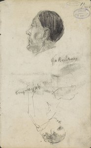 To figurstudier af George Hendrik Breitner (signed by artist)