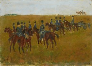 Artilleri i manøvre af George Hendrik Breitner