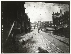 Udsigt over Looiersgracht i Amsterdam af George Hendrik Breitner