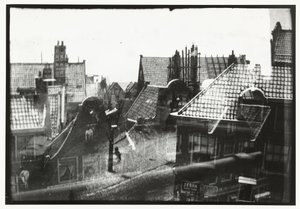 Udsigt over tagene i Amsterdam af George Hendrik Breitner