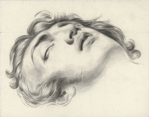 Hovedet af en døende mand af George Hendrik Breitner