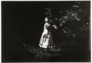 Portræt af en pige i en have af George Hendrik Breitner