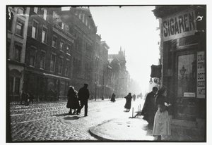 Gadeudsigt i Rotterdam af George Hendrik Breitner