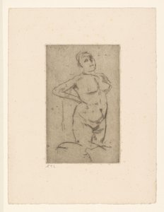 kvindelig nøgen af George Hendrik Breitner