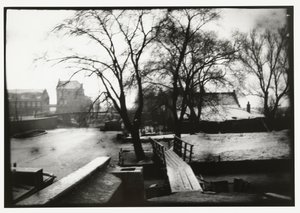 Vinterudsigt over Amstel i Amsterdam af George Hendrik Breitner