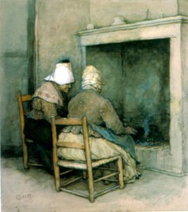 Gamle kumpaner af George Henry Boughton