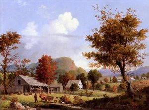 Ciderpresning, 1855