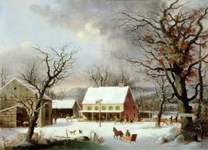 Seven Miles to Farmington, ca. 1853