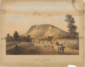 West Rock, New Haven af George Henry Durrie