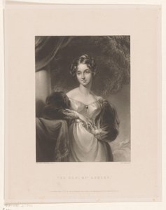 Portret af Maria Anne Ashley Den Hon. Mrs. Ashley (titel på objekt)