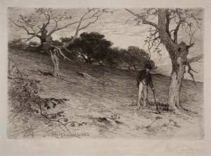 Landskab, 1883.