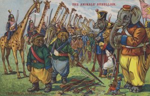 The Animals Rebellion (farve litho)