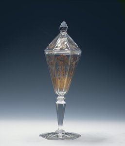 Glaskop og låg, 1898