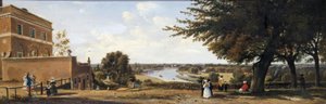 Udsigt fra Richmond Hill med Wick til venstre, 1837 af George Hilditch