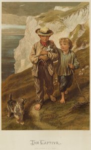 Den fængslede (chromolitho)