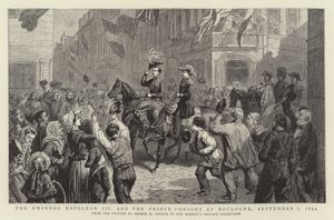 Kejser Napoleon III og prinsgemalen i Boulogne, 7. september 1854 af George Housman Thomas