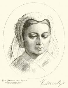 Dronning Victoria af George Housman after Thomas