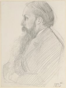 Portræt af Edward Burne-Jones, 1875