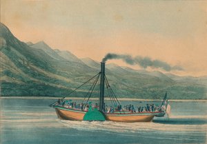 En tur op af Loch Lomond, 1825.
