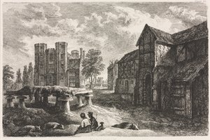 Kenilworth, 1827, udgivet 1848. af George II Cuitt