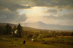 Catskill-bjergene af George Inness