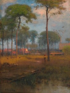 Tidlig morgen, Tarpon Springs, 1892. af George Inness