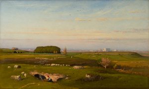I den romerske Campagna af George Inness