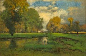 oktober af George Inness