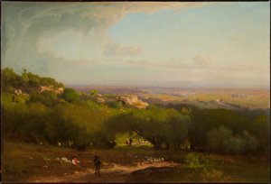 Alban Hills, 1873 af George Inness