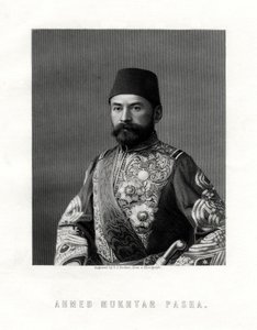 Ahmed Mukhtar Pasha, fransk og osmannisk hærofficer, 1800-tallet.