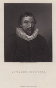 Alexander Henderson, skotsk teolog af George J. Stodart