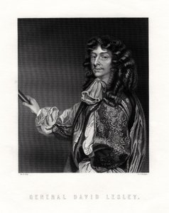 David Leslie, Lord Newark, kavaleriofficer og general i den engelske borgerkrig, 1800-tallet af George J. Stodart