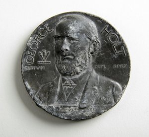 Liverpool University George Holt-medalje for fysiologi af George James Frampton