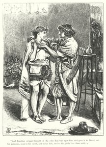 David og Jonathan (gravering)