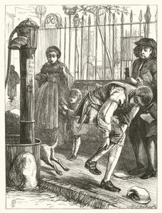 Illustration til Elegy, On the Death Of A Mad Dog (gravering)