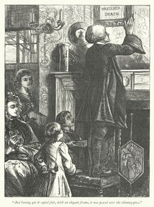 Illustration til The Vicar of Wakefield (gravering) af George John Pinwell