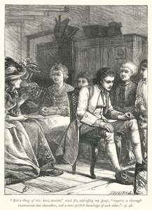 Illustration til The Vicar of Wakefield (gravering) af George John Pinwell
