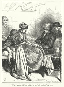 Illustration til The Vicar of Wakefield (gravering) af George John Pinwell