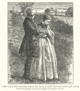 Illustration til The Vicar of Wakefield (gravering) af George John Pinwell