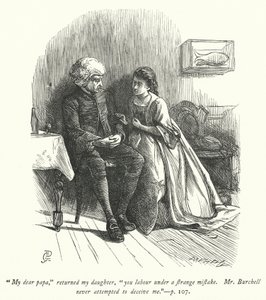 Illustration til The Vicar of Wakefield (gravering) af George John Pinwell
